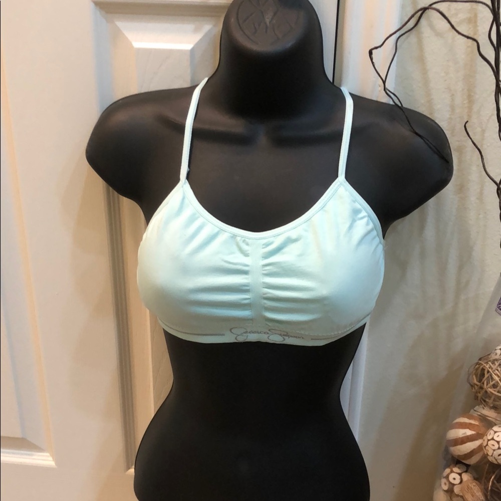Jessica Simpson sports bra
